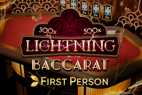 First Person Lightning Baccarat